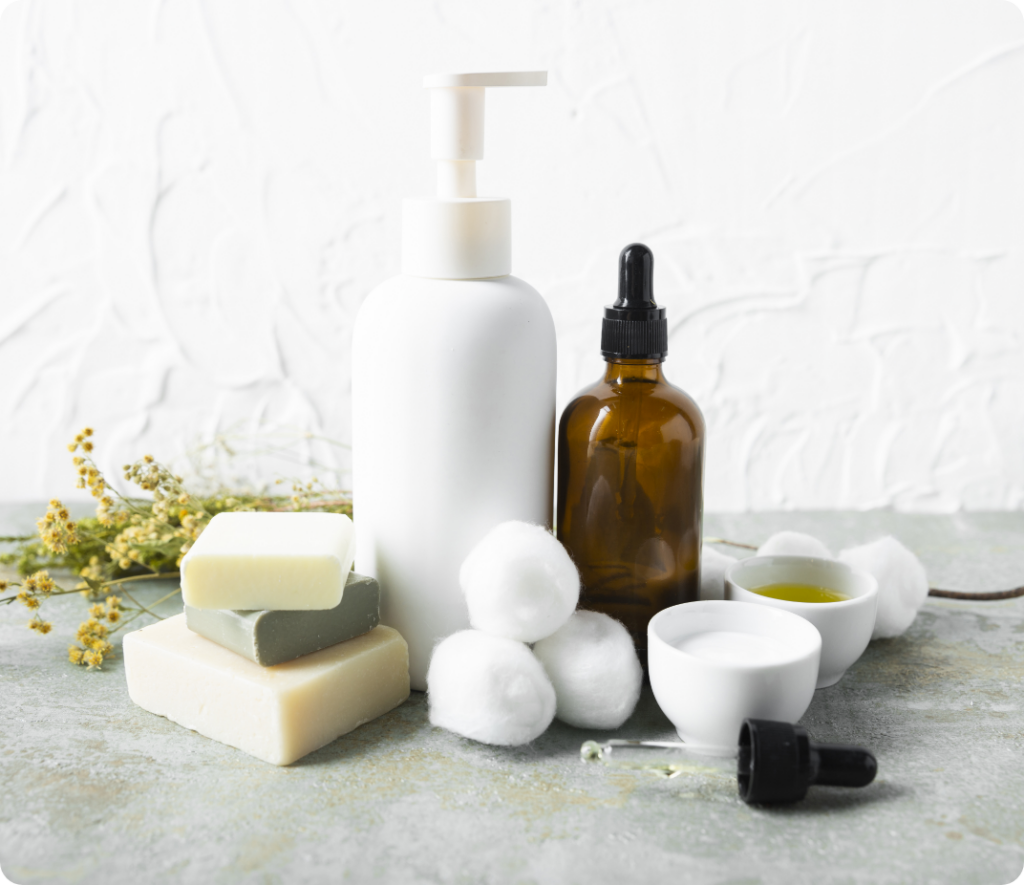 Imagen de unos productos de parafarmacia