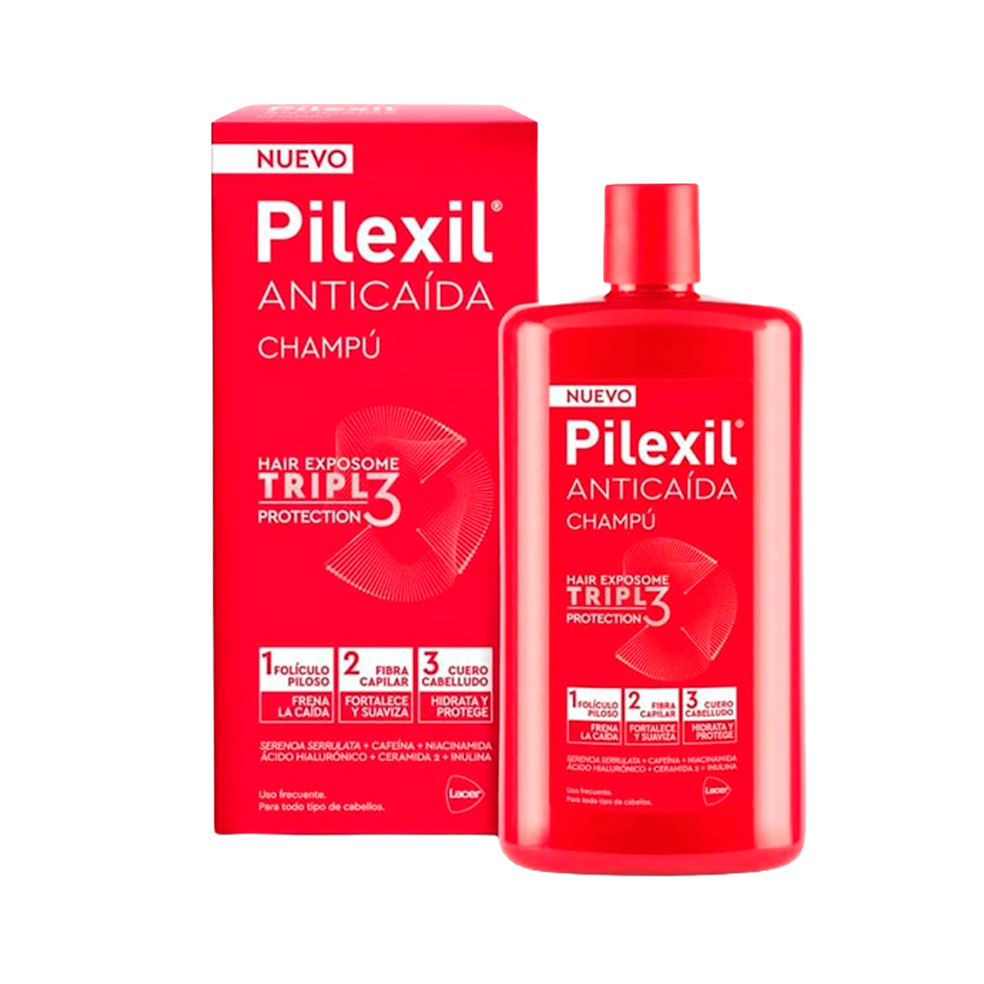 Pilexil anticaída champú triple acción 450 ml