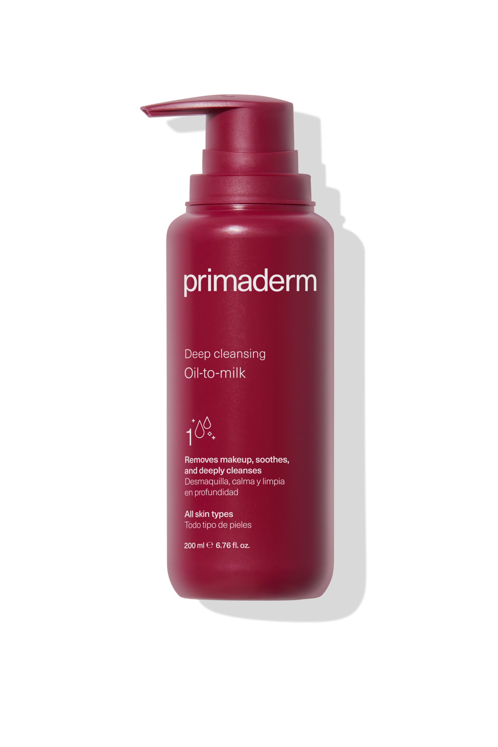 Primaderm deep cleansing oil to milk 200 ml