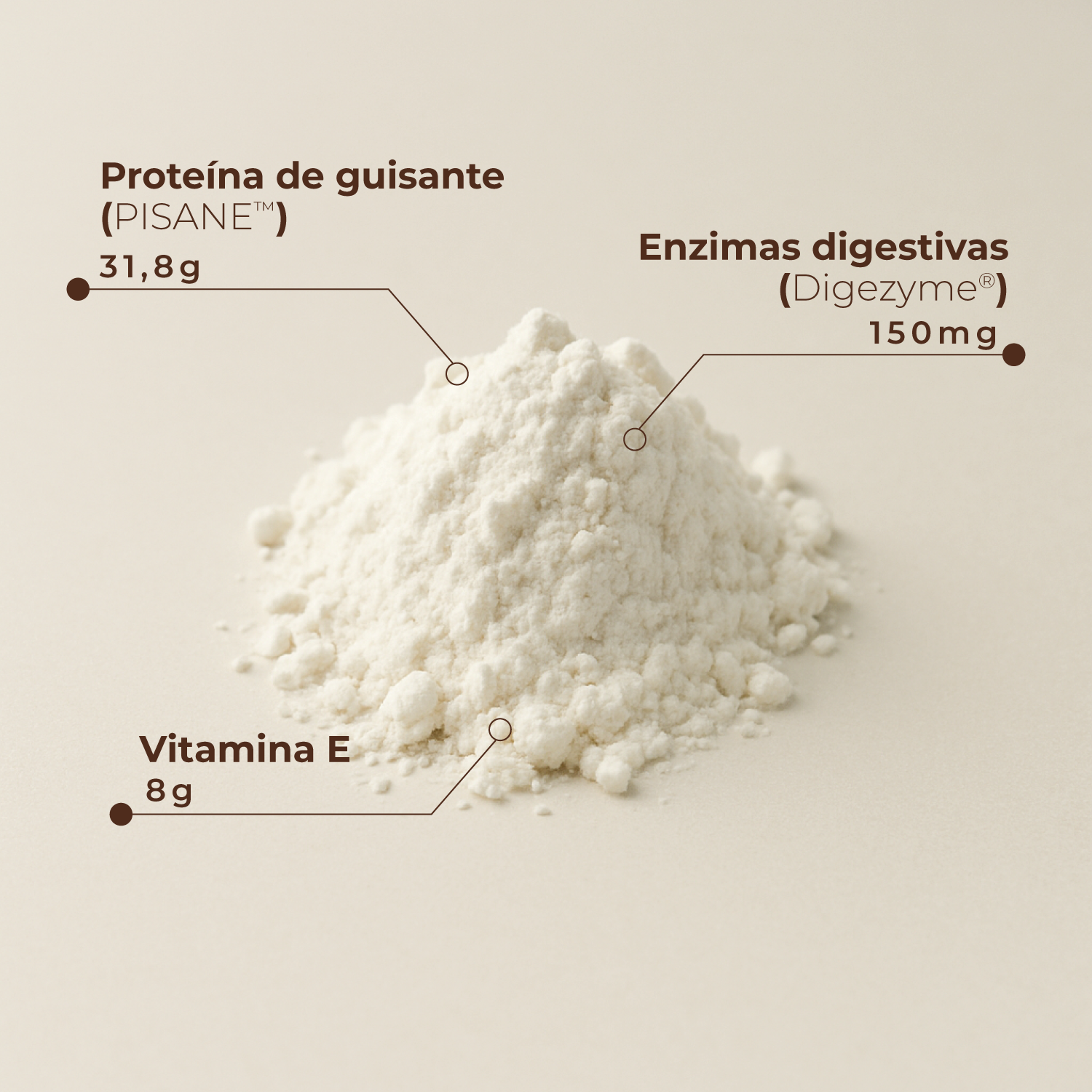 Kobho vegan protein sabor vainilla 525 gr - Imagen 2