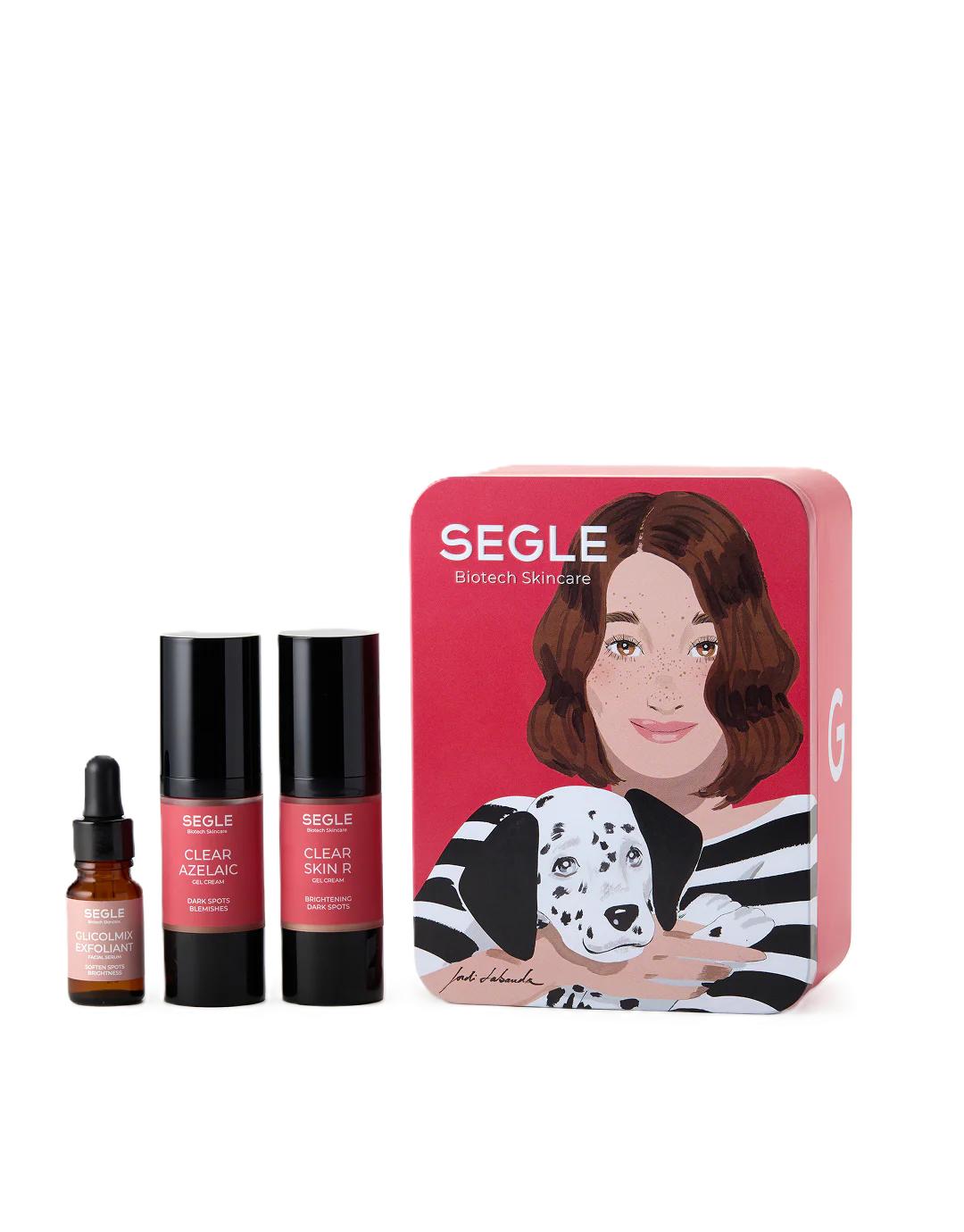 Segle cofre despigmentante Clear Azelaic + Clear Skin R + Glicolmix exfoliant