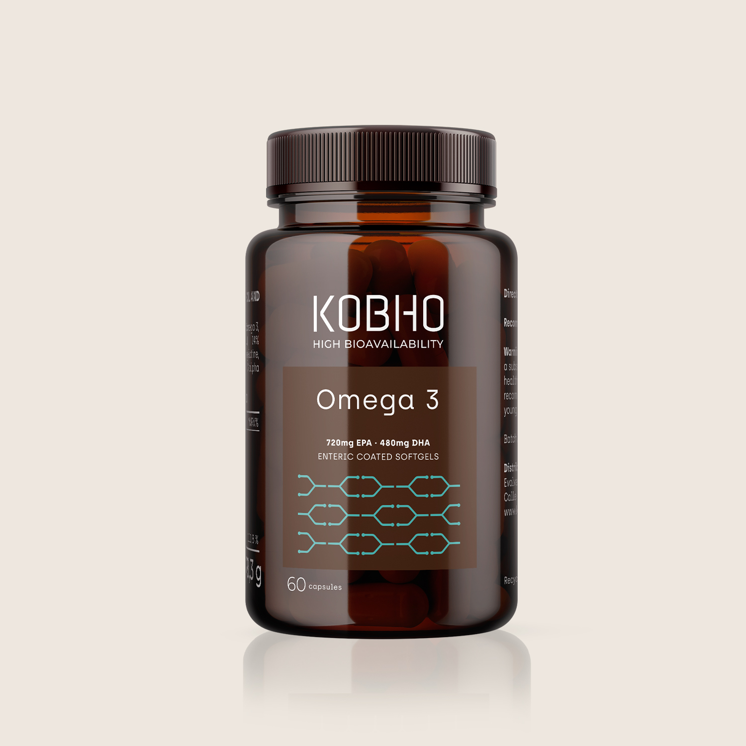 Kobho Omega3 60 perlas
